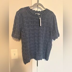 Baltic Born Serenity Knit Sweater Top Size Large NWT